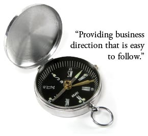 Providing business direction that is easy to follow